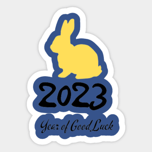 2023 year of luck Sticker